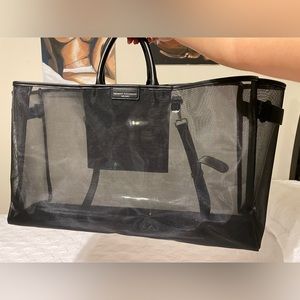 Brandon Blackwood Large Mesh Market Tote